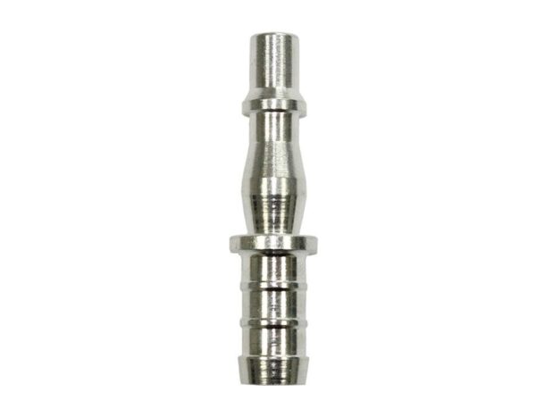 P19 10mm Hosetail Plug for compressed air applications, Made in the UK, interchangeable with PCL Standard, Rectus 19 Series, and Kee 057 Series, designed for single-handed operation in the automotive industry.