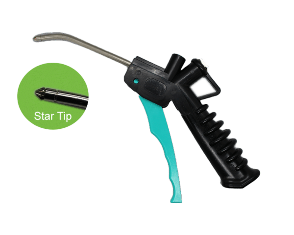 Air Blow Gun with Star Tip, Made in the UK