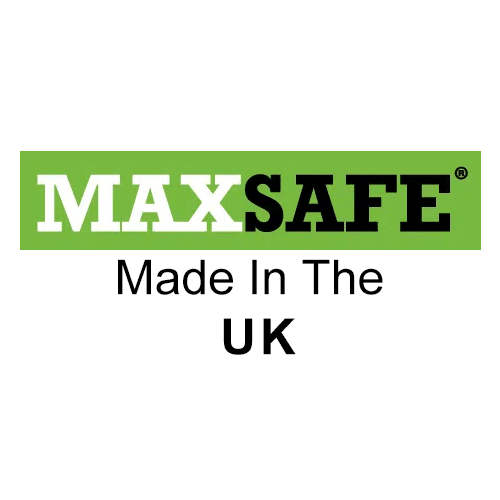 A MaxSafe product, proudly manufactured in Liverpool, UK, known for its quality and reliability in industrial applications.